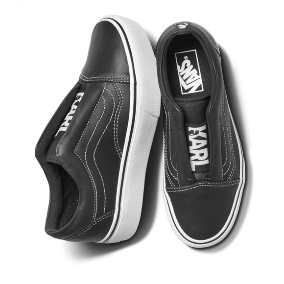 vans karl lagerfeld slip on